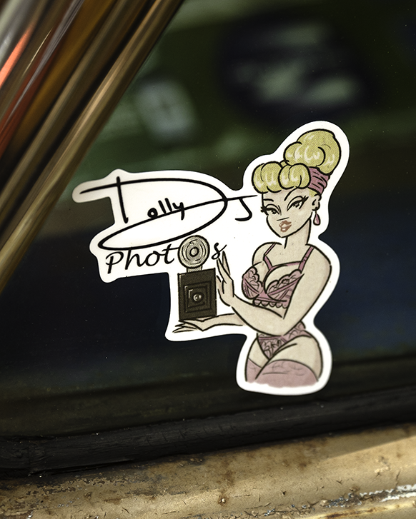 Dolly J Photos 3 inch Sticker