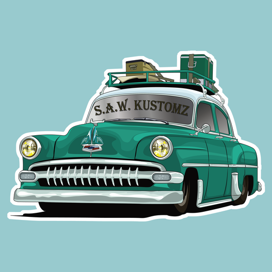 54 Chevy Sticker