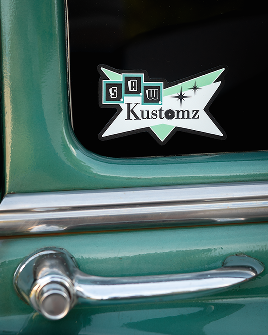 Saw Kustomz MCM Logo Sticker