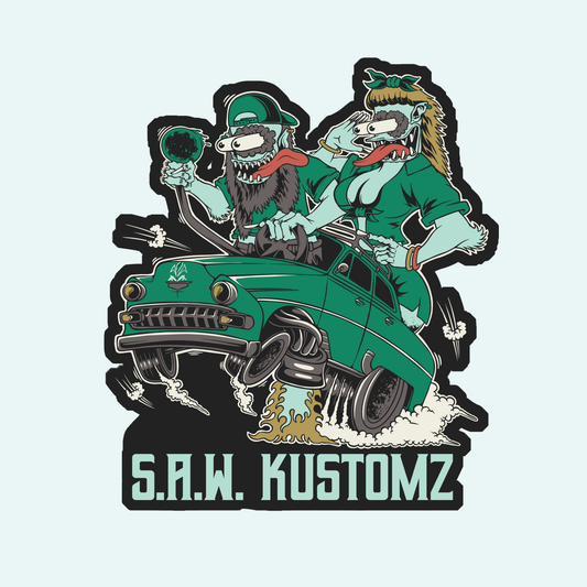 S.A.W. Monsterz Sticker
